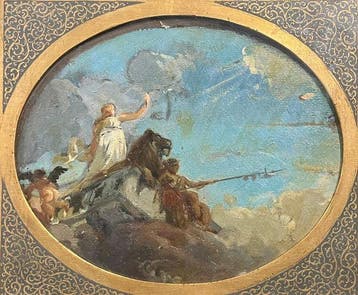 Antonio Rizzi (1869-1940) - Importante Allegoria Mitologica