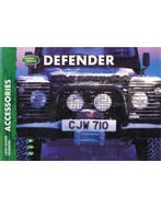 1999 LAND ROVER DEFENDER ACCESSOIRES BROCHURE ENGLISH, Nieuw