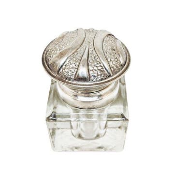 Inktpot - Zilver, Glas