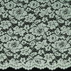 10 meter kant stof - Lichtgroen - 100% polyester, Hobby en Vrije tijd, Stoffen en Lappen, Verzenden, 120 cm of meer, Kant, Groen