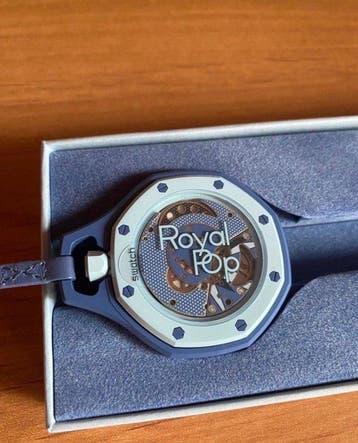 Swatch Royal Pop - Swatch × Audemars Piguet LAN BA - Sans