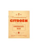1954 CITROEN 2CV INSTRUCTIEBOEKJE NEDERLANDS, Auto diversen, Ophalen of Verzenden