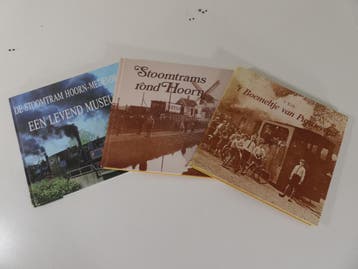 Drie boeken over de stoomtrams in Noord-Holland, Nederlan..., Ophalen of Verzenden