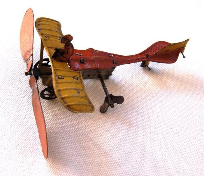 Distler - Avion-jouet DISTLER BLÉRIOT – Jouet Avion, Antiek en Kunst, Antiek | Speelgoed