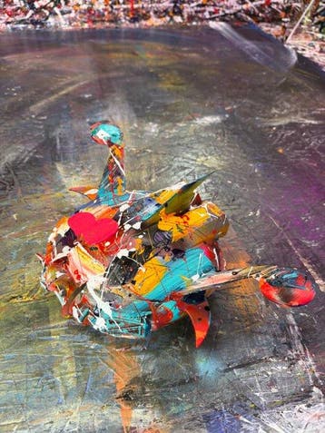 michele socionovo - Goldrake Amour Abstrait limited edition, Antiek en Kunst