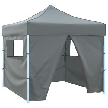 vidaXL Partytent 291 x 291 x 315 cm Antracietkleurig Oxford, Verzenden, Nieuw