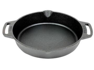 Veiling - Valhal Skillet / Koekenpan, 2 handvatten - gietijz, Huis en Inrichting, Nieuw