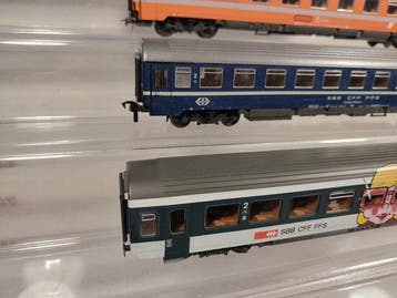Roco H0 - 4237A, a.o. - Wagon de passagers pour trains, Nieuw
