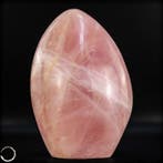 Natuurlijke rozenkwarts vrijvorm – harmonische rosé tinten