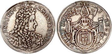 Duitsland, Montfort, Graafschap. Anton 1693-1733. 1/2 Taler