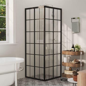 vidaXL Douchecabine 80x80x180 cm ESG, Verzenden