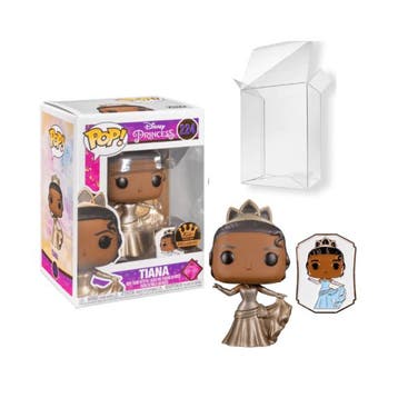 Funko Pop!  Princess  Tiana 224 Figure &amp; Pin Funko  224, Collections, Verzenden