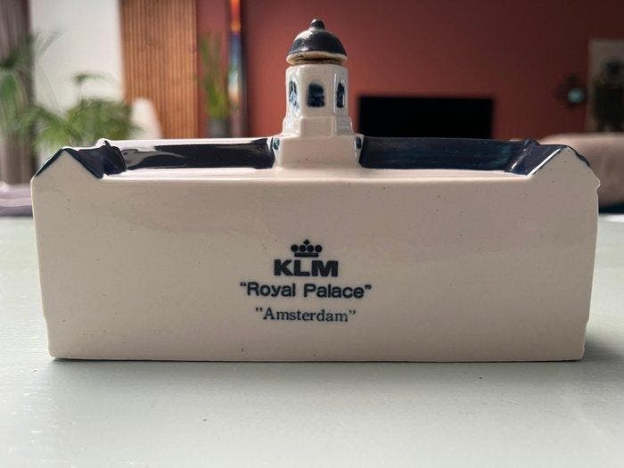 KLM-huisje - Royal Palace Amsterdam, Antiek en Kunst, Antiek | Glaswerk en Kristal