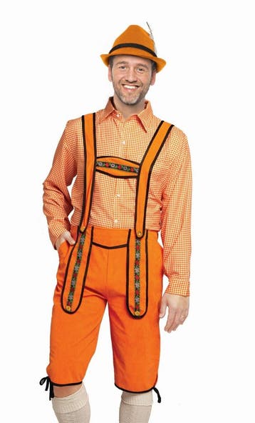 Lederhose Johann Oranje Lang, Verzenden