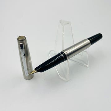 Pilot - Short 14K 585 Solid Gold Nib Silver Body - Sans prix, Nieuw