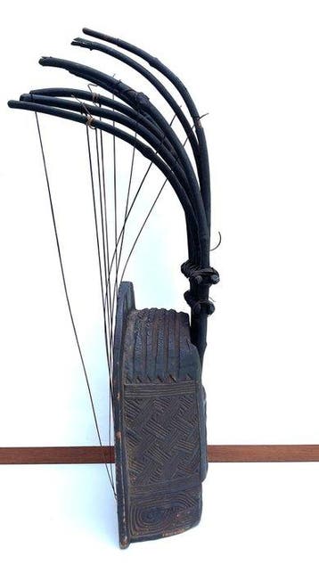 Harpe Pluriarc - Kuba - République démocratique du Congo, Antiquités & Art