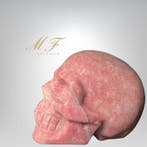 Prachtige schedel en American Rhodonite Schedel - Hoogte: 60, Verzamelen, Mineralen en Fossielen