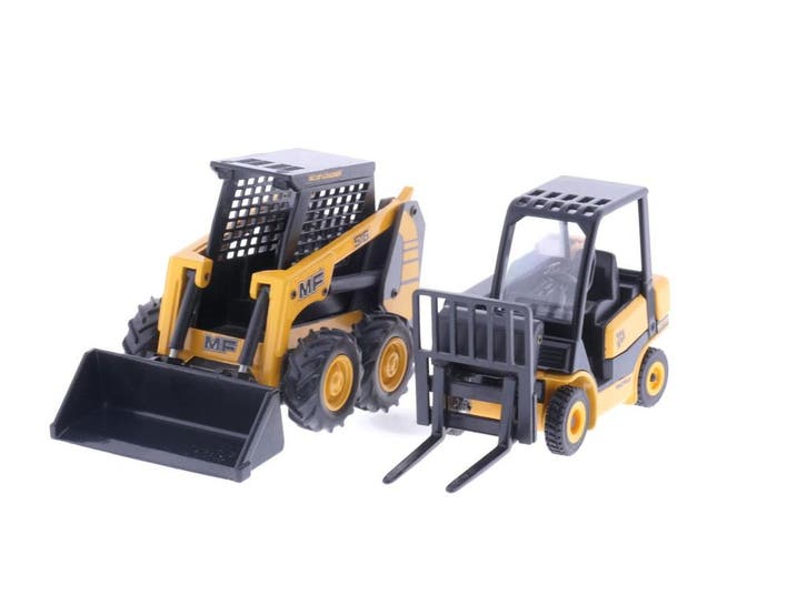 Schaal 1:32/1:35  JOAL - Scat loader 516 MF & JCB TLT 25D..., Hobby & Loisirs créatifs, Voitures miniatures | 1:32, Enlèvement ou Envoi
