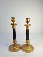 Eichholtz - Kandelaar Empire-stijl (2) - Brons, Antiek en Kunst