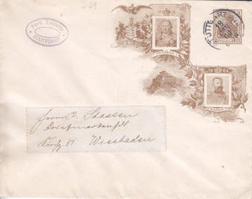 Duitse Rijk 1906 - Duits Reich: Keizer-Jubileum-omslagen als, Gestempeld
