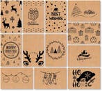 2dekans | Giftmas Kerst Collectie – Wenskaarten &, Diversen, Ophalen of Verzenden, Nieuw