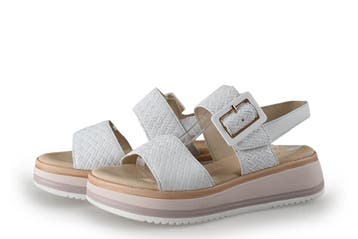 Gabor Sandalen in maat 36 Wit, Kleding | Dames, Verzenden, Wit, Gabor, Sandalen of Muiltjes