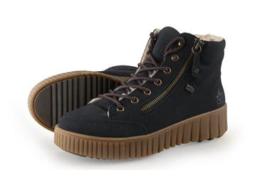 Rieker Snowboots in maat 39 Blauw, Kleding | Dames, Snowboots, Zo goed als nieuw, Rieker, Verzenden