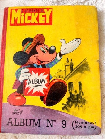 Le Journal de Mickey - Album N° 9 - 1 Album - Eerste druk -, Boeken, Nieuw