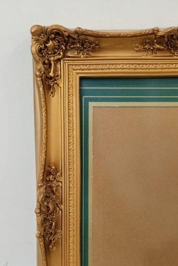 Cadre photo - Résine - Style Louis XV baroque, Antiquités & Art