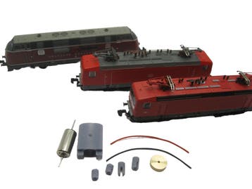 micromotor NR006C motor ombouwset voor Roco V200, BR 220, BR, Verzenden, Overige typen