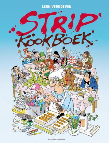 Stripkookboek 9789492840493 Leon Verhoeven, Verzenden, Zo goed als nieuw, Leon Verhoeven
