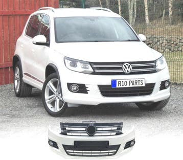 PARE-CHOCS AVANT VOLKSWAGEN VW TIGUAN 13-16 LOOK R-LINE, Verzenden, Neuf