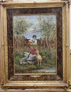 Europese school (XX) - NO RESERVE - La granjera