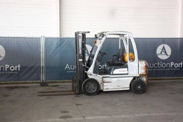 Veiling: Heftruck Nissan U1D2A25LQ LPG 2500kg 4.5m 2014, Zakelijke goederen, Ophalen