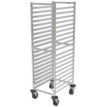 Regaalwagen | RVS | 12 Etages (2/1 GN) | Wielen (Geremd) |, Verzenden, Nieuw in verpakking