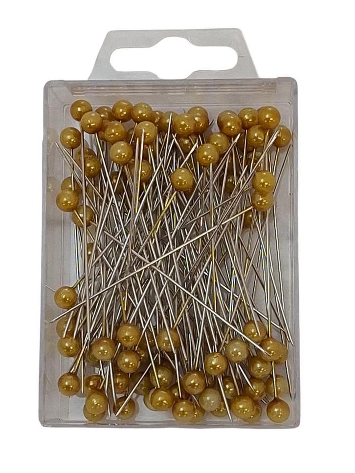 Parelspelden WM 09 Goud 6 mm doosje 100 stuks, Huis en Inrichting, Woonaccessoires | Kunstplanten en Kunstbloemen, Nieuw
