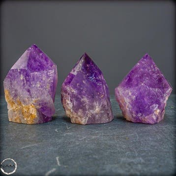 Exclusieve amethist-topjes-set uit Bolivia – Natuurlijke, Collections