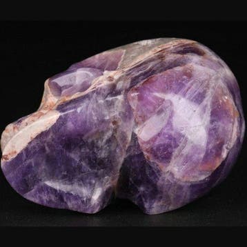 87g Droom Chevron Amethist Schedel – Zhuangzis Traum – 5,1 x, Verzamelen