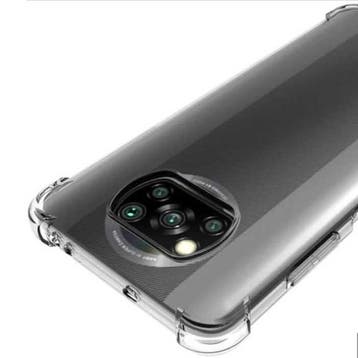 Xiaomi Poco X3 NFC Transparant Bumper Hoesje - Clear Case, Verzenden