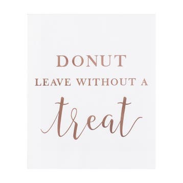 Uitdeelzakjes Donut Leave Papier 17cm 20st, Verzenden
