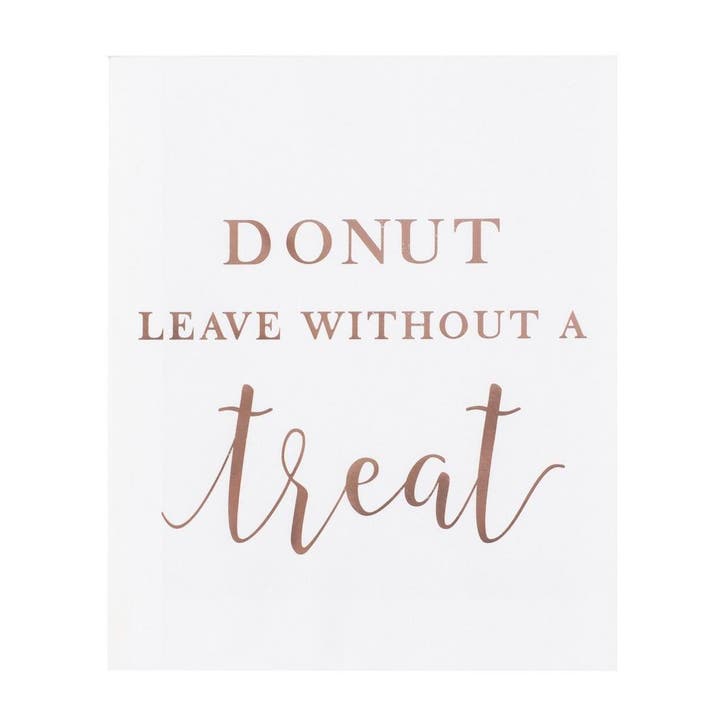 Uitdeelzakjes Donut Leave Papier 17cm 20st, Hobby en Vrije tijd, Feestartikelen, Nieuw, Verzenden