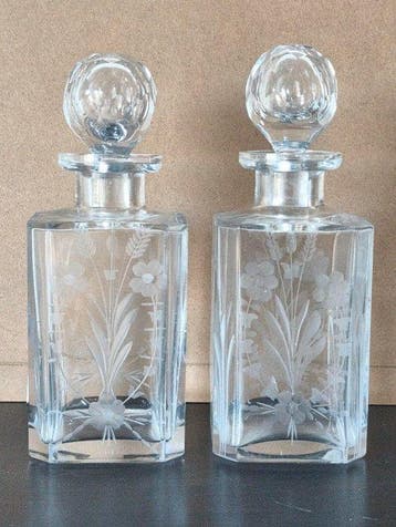 Bruno Posselt-Kristall made in Germany - Karaf (2) - Art