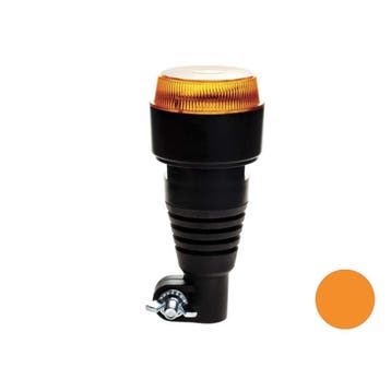 Led flitslamp Met Flexibele DIN Steun Oranje, Verzenden, Nieuw