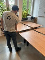 Ahrend Duo Zit Sta Bureau Elektrisch - Duo Werkplek, Verzenden, In hoogte verstelbaar, Zo goed als nieuw