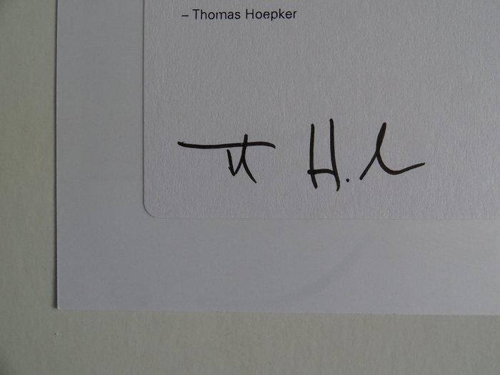 Thomas Höpker - Muhammad Ali jumping from a bridge over the, Antiek en Kunst, Kunst | Designobjecten