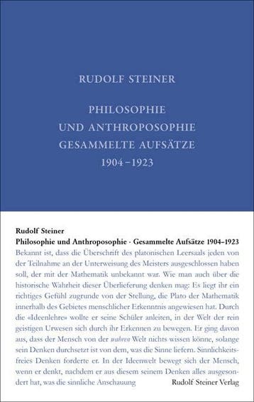 Philosophie und Anthroposophie - Rudolf Steiner - 9783727403, Verzenden, Nieuw
