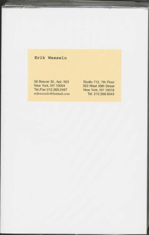 56 Beaver St. | Erik Wesselo | Nieuw, Boeken, Overige Boeken, Nieuw, Verzenden