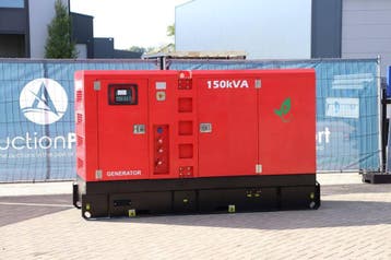 Veiling: Generator Ricardo GF2-W150 Diesel 150kVA 2026 Nieuw, Ophalen