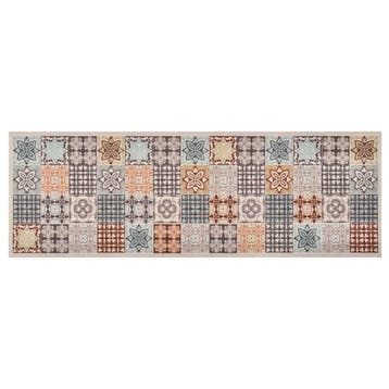 vidaXL Keukenmat wasbaar Mosaic Colour 60x180 cm, Verzenden