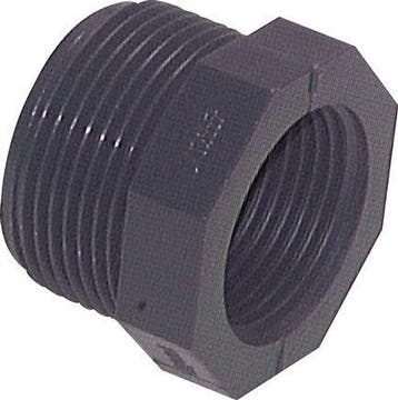 Bague réductrice Rp1 1/4 Femelle x G1 1/4 Mâle PVC-U, Verzenden